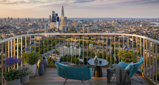 ロンドン市街の風景